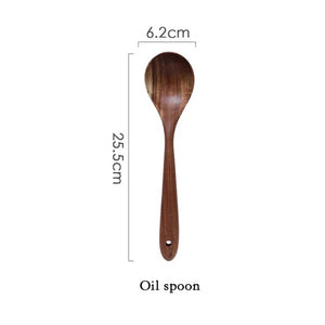 Teak Wood Spoon Set