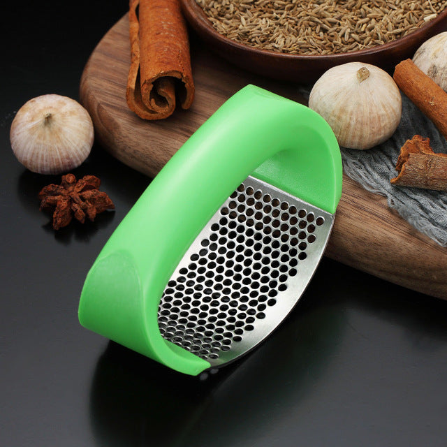 Stainless Steel Garlic Press